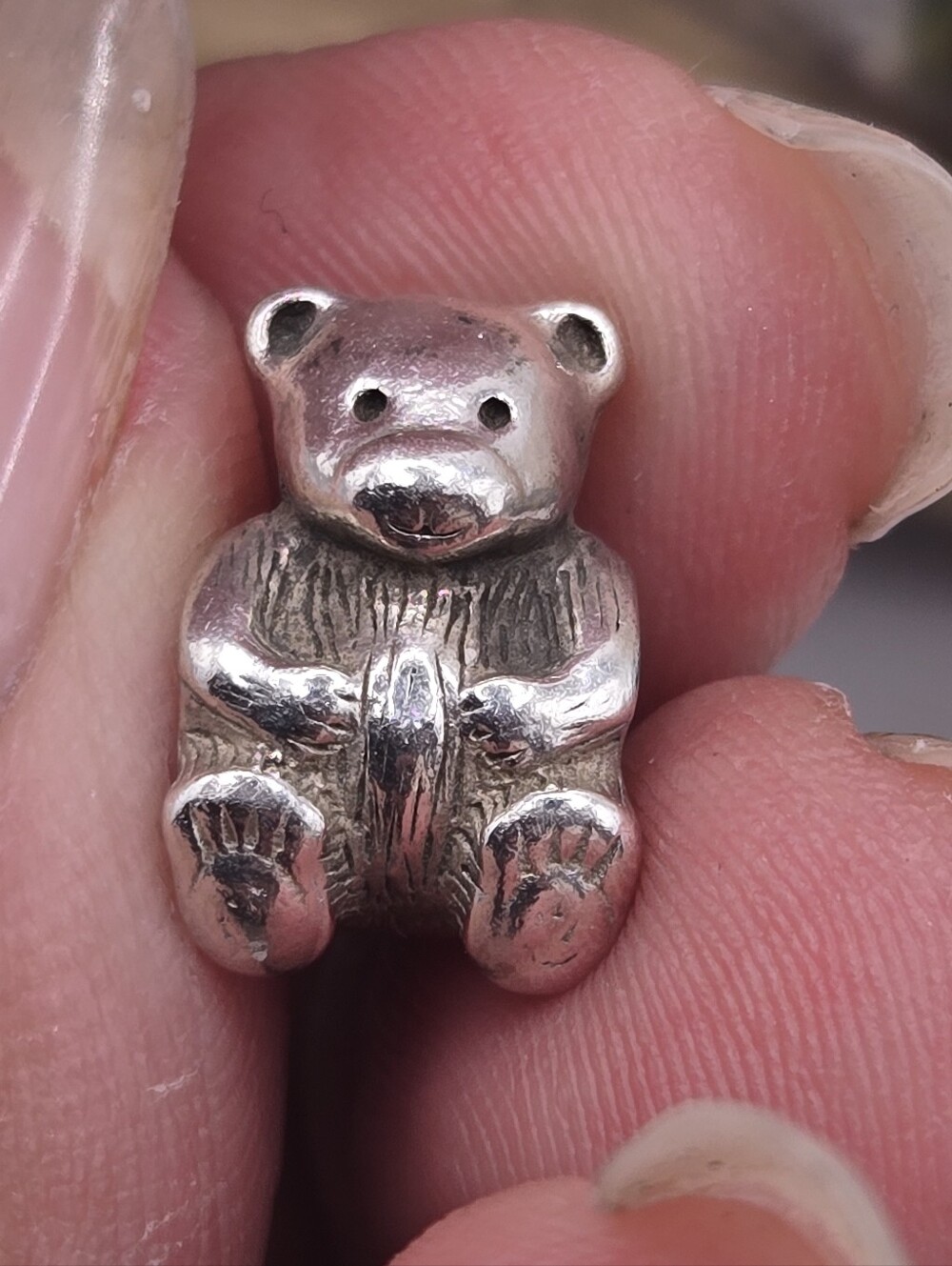 Pandora Retired Teddy Bear Charm